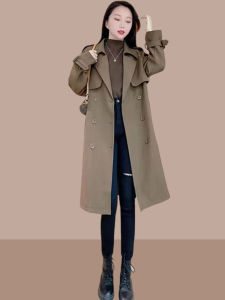 Shalldoer | European Style Windbreaker For Petite Women Trench Coat