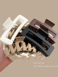 ขนาดใหญ่พิเศษ 13 ซม.ผม Claw คลิปหางฉลาม กิ๊บติดผม ผู้หญิง ผมหนา Grip Headwear สไตล์ฝรั่งเศส ออร์แกนิค แก้วอุปกรณ์เสริมผม