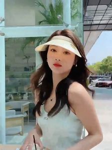 Nón Nửa Đầu Rộng Vành Che Nắng Chống Tia UV Cho Nữ