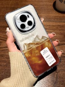 Summer Ice American Style Coffee Magic Creative Protective Phone Case Full Cover Lens Protection Womens Model for Honor