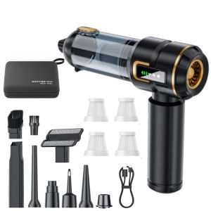 998000PA Cordless Mini Handheld Car Vacuum Portable Wireless Strong Suction Auto Home Cleaning Tool