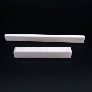 6 String Bone Classical Guitar Bridge Saddle And Nut White Bone Bridge Replacement Parts 80mm 52mm Real Bone Guitar Nut Saddle