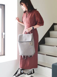 Milesto Luxury Lightweight Ladies Commuter Travel Backpack for 13 Inch And 15 Inch Computers Simple Stylish Shoulder Bag