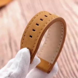 18mm 20mm 22mm 24mm High Quality Matte Cowhide Leather Watch Strap Replacement for Universal Waterproof Watch Band Accessories