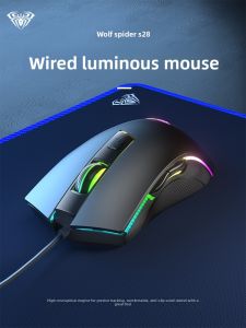 AULA | Quiet RGB Gaming Mouse Wired