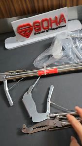 PCK-12 Alat Penjepit Ular Reptil Tang Ular Tang Sampah Tongkat Penangkap Ular Penjepit Serbaguna