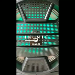 IKONIC Speaker Portable Bluetooth SUPER BASS 12 Inch Speaker Aktif Troli 12 Inch Speaker Meeting RN 8899 C Free Dua Mikrofon dan Remote