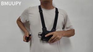Phone Chest Mount Harness Holder Mobile Phone Strap Clip Compatible with GoPro 13/12/11/10/9/8/7/6 for DJI Osmo Action 5 Pro 4 3