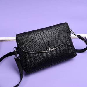 Tas Selempang Wanita Kulit Sling Bag Women Fashion Korea Kasual Import Simple Terlaris BISA COD T176