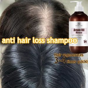 LYDIMOON Anti hair loss shampoo500ml Hair fall shampoo rambut gugur 防脱发洗发水Shampoo for black hair Deep Damage Repair Shampoo