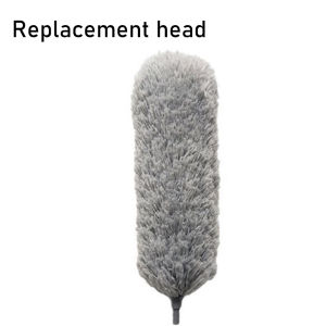 Telescoping Microfiber Duster Dsuter with 1.5/2.5 meter Stainless Steel Extension Pole Bendable Car Washer Replacement Head