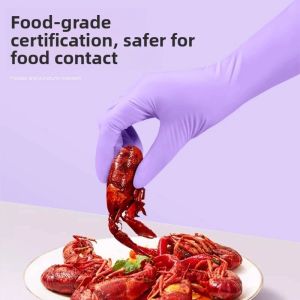 MONLEYTA | Japanese Disposable Nitrile Gloves Food Grade Durable Household Rubber Latex Kitchen Cleaning Dishwashing Waterproof Special