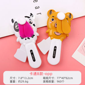 Portable Handheld Cartoon Fruit Pineapple Manual Mini Fan Student Childrens Fan Hand Press Power Other Home Use Mini Fans