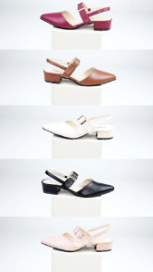SEIS shoes Zoya Mules Wanita Heels 3 cm