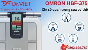 Máy đo thành phần cơ thể Omron HBF-375 - phân tích thành phần cơ thể