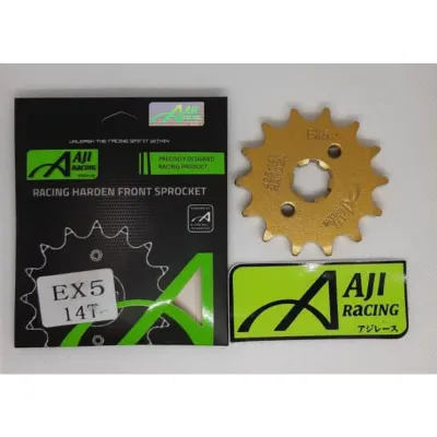 AJI RACING SPROCKET DEPAN EX5 / RXZ 428 14T