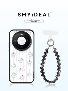 Smyideal | Magnetic Phone Case for HUAWEI mate Series with Striped Elephant Design