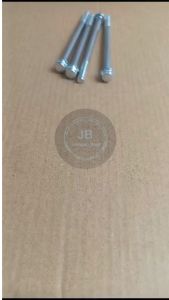 BAUT TOPI KUNCI 8 CVT BLOK MESIN M6X90 BAUD 10 PANJANG 9CM 9 CM PUTIH 90MM 90 MM FLANGE BOLT M6 X 90 BAUT 6X90 6 X 90 PITCH DRAT 1.0 DIAMETER BODY DRAT 6MM