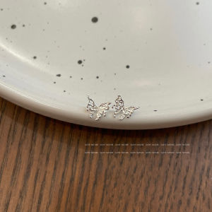 Bông Tai Bướm Đá Tinh Tế Dành Cho Nữ Chăm Sóc Tai Tối Giản Kích Thước Nhỏ Đa Năng Dễ Thương Và Trang Sức Thời Trang Phong Cách Mát Mẻ