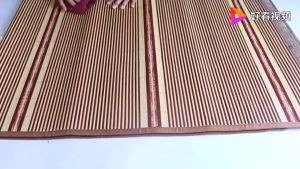 เสื่อไม้ไผ่ 5 ฟุต 150 cm x 195 cm พับเก็บได้ เสื่อไม้ไผ่พับเก็บได้ เสื่อไม้ไผ่เตียง เสื่อไม้ไผ่นอน เสื่อเย็นเสื่อฟางใช้ได้สองด้าน เสื่อฤดูร้อน