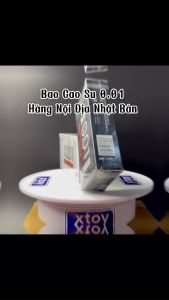 Bao Cao Su 0.01 Hàng nội địa nhật Siêu Mỏng - hộp 10 cái