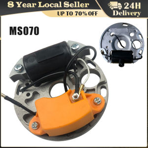 New Universal Electronic Ignition Coil Assmebly 070 090 090G Ignition Coil For MS070 MS720 Chainsaw Generator Garden Power Tools Accessories Lawn Mower Part