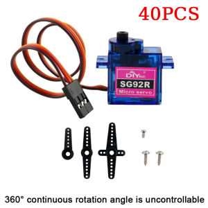 SG92R 10/20/30/40/50Pcs NEW Micro Analog Servo Motor DC4.8-6V 180/270/360 Degree For Rc Helicopter Plane Boat Car Airplane Model