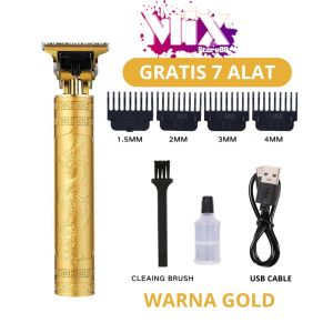 Alat Cukur Jenggot Rambut Elektrik Hair Trimmer Mesin Cukur Kumis Hair Clipper Profesional Mesin Cukur Bulu Rechargeable