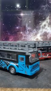 Mainan Mobil Remot Kontrol RC Bus Tingkat Telolet Basuri Buka Pintu Batre Cas
