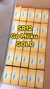 SR12 GoMilku Gold Susu Kambing Etawa Bubuk 200gr 600gr Asam Urat Nyeri Sendi Halal Agen Resmi VSR021