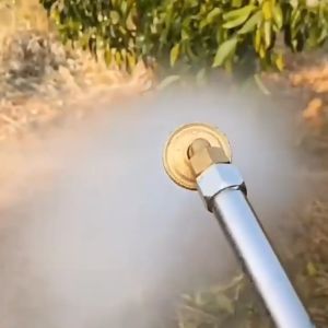 8-Hole High Pressure Brass Spray Nozzle for Agriculture Irrigation Garden Watering Sprayer Head