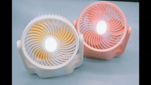 พัดลม ตั้งโต๊ะ พัดลมพกพาสะดวก ปรับได้3ระดับ 4รุ่น มีแบบธรรมดาหรือมีไฟ LED **พัดลมคละสี**สุ่มสี