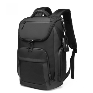 Ozuko Business Casual Sports Outdoor Travel Waterproof Computer Backpack Oxford Cloth Zipper Closure Mens Shoulder Bag