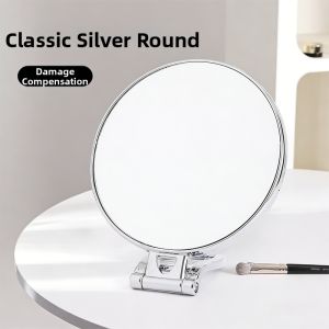 IMLUCKY | Desktop Folding Adjustable Makeup Mirror