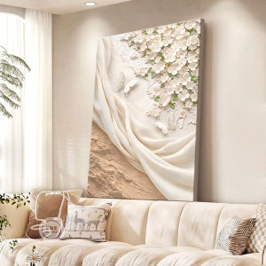 RUIBAHAO | Cream Style Embossed Texture Wall Art