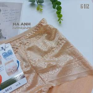 Quần Lót Nữ Cạp Cao Gen Bụng - Xuất Nhật  Ôm Bụng  Mã 6412