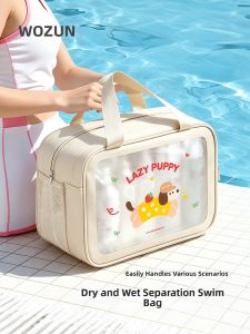 WOZUN | Waterproof Dry Wet Separation Travel Gym Bag Large