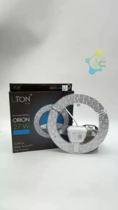 LiTon หลอด LED วงกลม 27W Daylight ORION 3240lm แผงไฟเพดานกลม