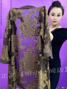 เสื้อแจ็คเก็ตผู้หญิงพิมพ์ลายดอกไม้ทรงหลวมสไตล์ลำลองสำหรับคุณแม่วัยกลางคน เสื้อคลุมกันหนาวทรงยาวปานกลางสำหรับฤดูใบไม้ร่วง