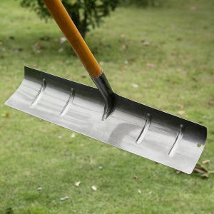 พลั่วเหล็กแบบหนา อเนกประสงค์ แข็งแรง สินค้าคุณภาพดี คราดหญ้าหน้าตัด ที่แซะหญ้า Iron rake