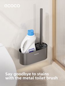 ecoco | New Stylish Wall-Mounted Non-Dead-Corner Toilet Brush