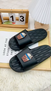 รองเท้าแตะน่ารักๆ รองเท้าแตะแบบสวม ทรงสวย ไม่ทำให้เจ็บเท้า ลายน้องการ์ตูนชาไข่มุกน่ารักๆ