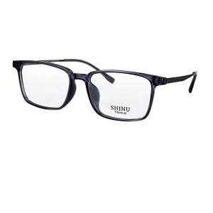SHINU Titanium Glasses Frame Multifocus Reading Glasses for Men Multifocal Progressive Grade Glasses Near and Far
