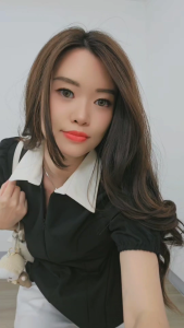 ORECCA - Esme Blouse Top Atasan Wanita Lengan Pendek Kerah