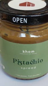 Khom Chocolatier House - Pistachio Spread 180g (No preservatives / emulsifiers) - Pre-order Available to Maximise Shelf Life