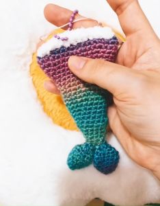 Móc Khoá Đuôi Cá Phụ Kiện Dễ Thương