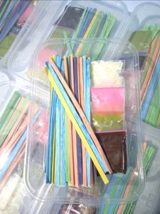 MIE LIDI MANIS GEPENG  RAINBOW JAJANAN SD JADUL KEKINIAN VIRAL DI JAMIN KETAGIHAN READY STOK BANYAK RASA