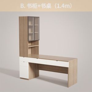 Eco-friendly Solid Wood ENF Level Rabbit Baby Desk Wardrobe Combination Writing Table Makeup Table Multi-functional Furniture