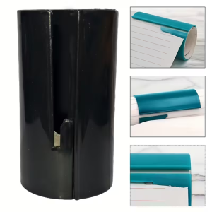 Heavy-Duty Manual Gift Wrap Cutter: No Battery Needed Effortlessly Cuts Wrapping Paper & Plastic Film for Home or Office