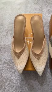 SANDAL WANITA SLOP HEELS TERBARU IMPORT BRANDED/ANELA LYNE SLOP HEELS ARUMI ANE600